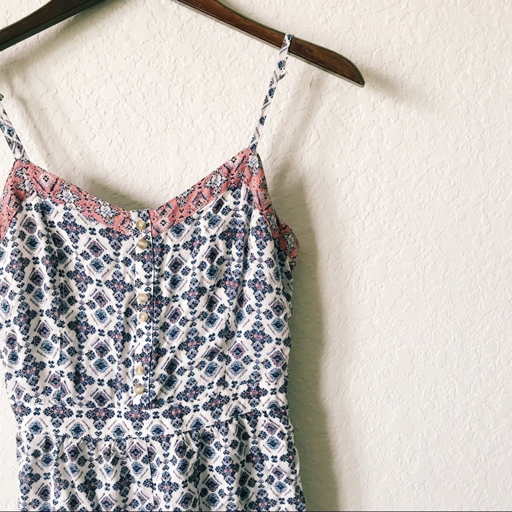 American Eagle Floral Romper Summer